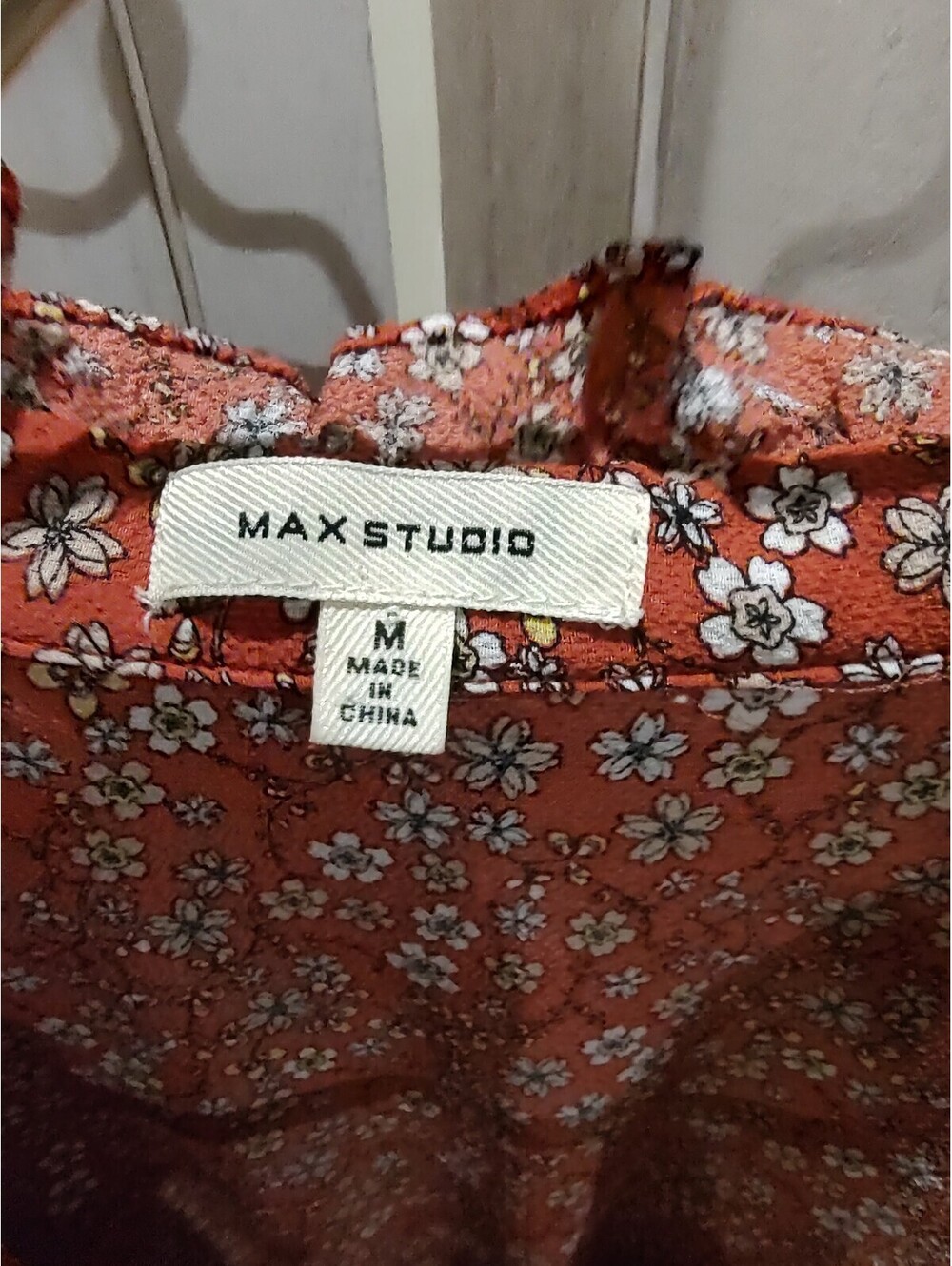 Max Studio Women's Floral Long Sleeve Maxi Dress Size M #Autumn #Boho # - Picture 2 of 2